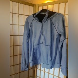Athleta Heavenly Hail Hoodie Style Half Zip Pullover